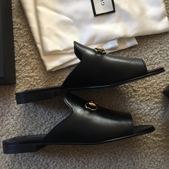 Gucci leather sandals - Picture 4 of 6